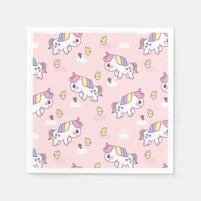 Unicorns Napkins (Front)