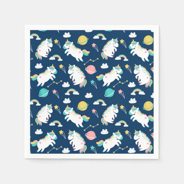 Unicorns Napkins (Front)