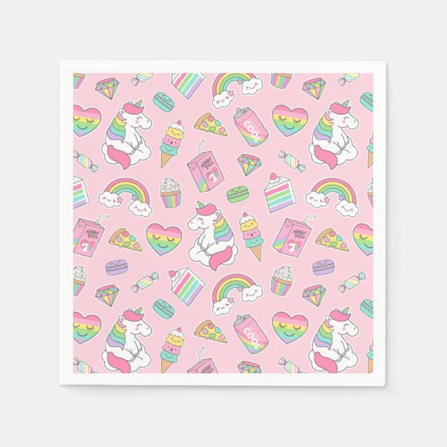 Unicorns Napkins (Front)