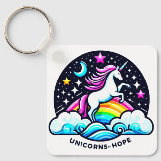Unicorns of Hope Keychain