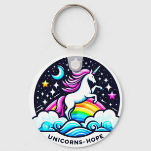 Unicorns of Hope Keychain