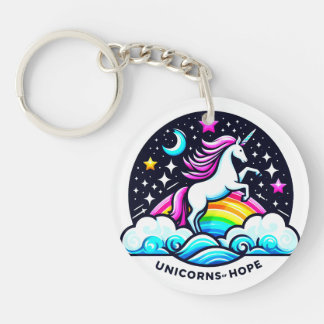 Unicorns of Hope Keychain