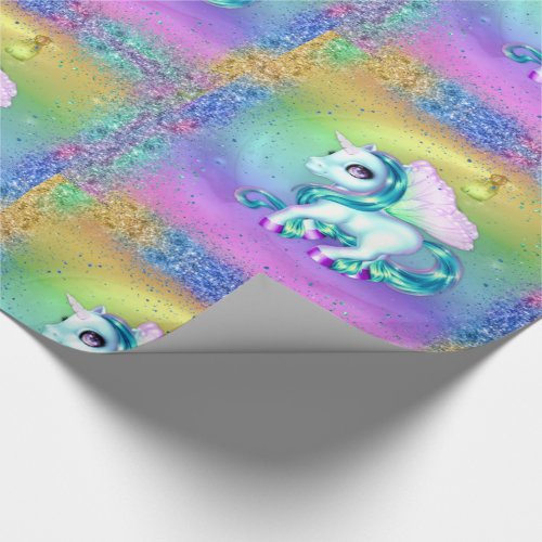 Unicorns on the Moon Rainbow 