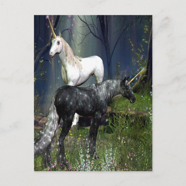 Unicorns Postcard (Front)