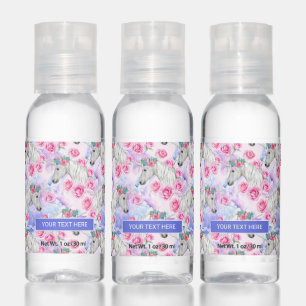 Unicorns & Roses Pattern Hand Sanitizer