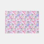 Unicorns &amp; Roses Pattern Rug