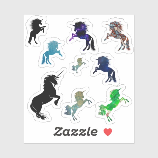 Unicorns Sticker (Sheet)