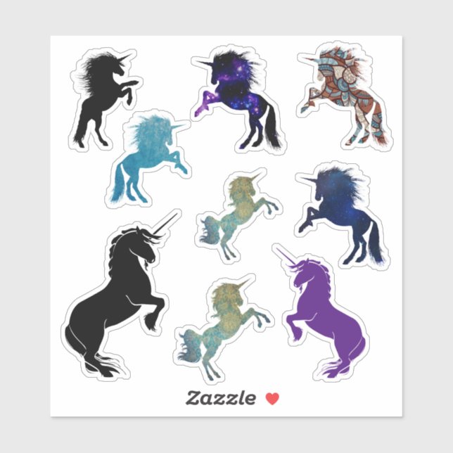 Unicorns Sticker (Sheet)