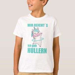 Unicorns The Hullern Sports Pink Unicorn Funny T-Shirt