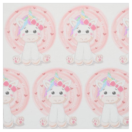 Unicorns Unicorn Whimsical Fairytale Fabric