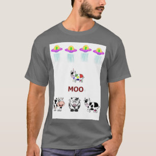 Unicow/cows, spaceship, UFO, cute T-Shirt