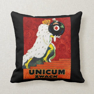 Unicum Zwack Throw Pillow