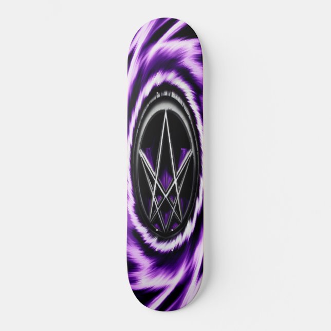 Unicursal Skateboard Deck (Front)