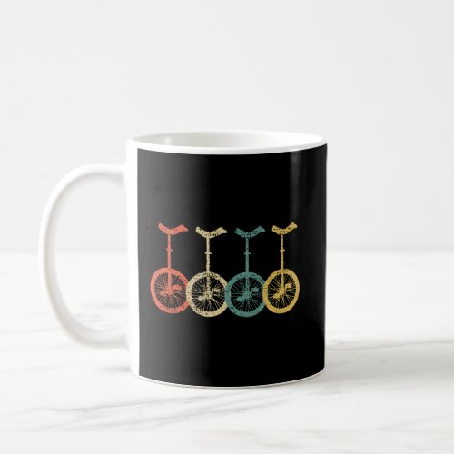 Unicycle Cycling Retro Vintage Gift Coffee Mug