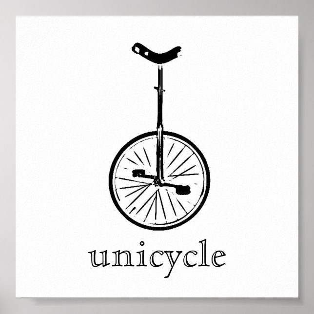 unicycle poster (Front)