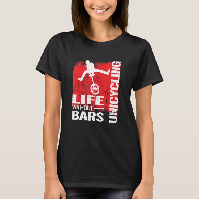 Unicycle Retro For Kids Unicyclist Monocycle Unicy T-Shirt (Front)