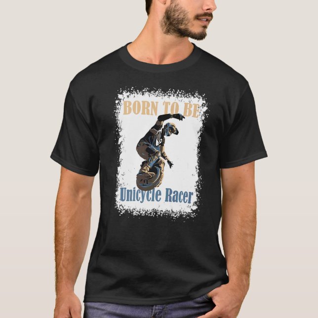Unicycle Wheel Electric Single Wheel Men Women And T-Shirt (Front)