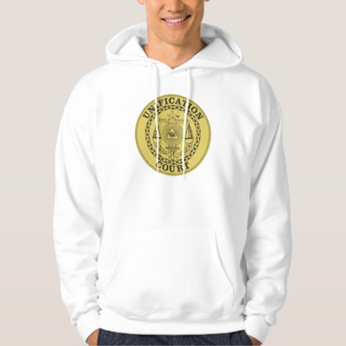 Unification Court Mens Hoodie WHT