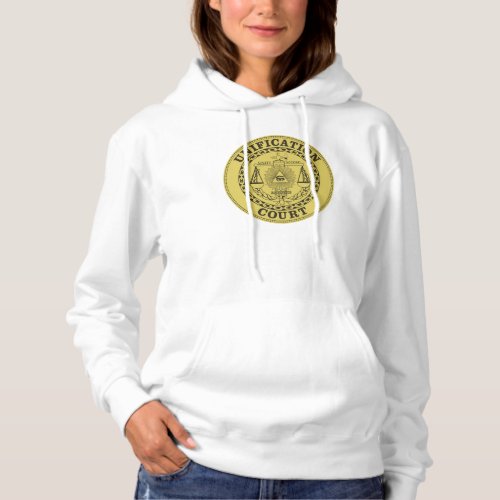 Unification Court Womens Hoodie Black