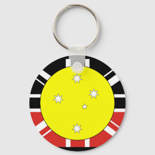 Unification flag of Australia Keychain