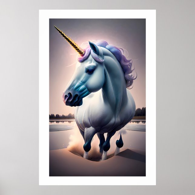 Uniform Illusion Pulse - Unicorn Poster (Front)