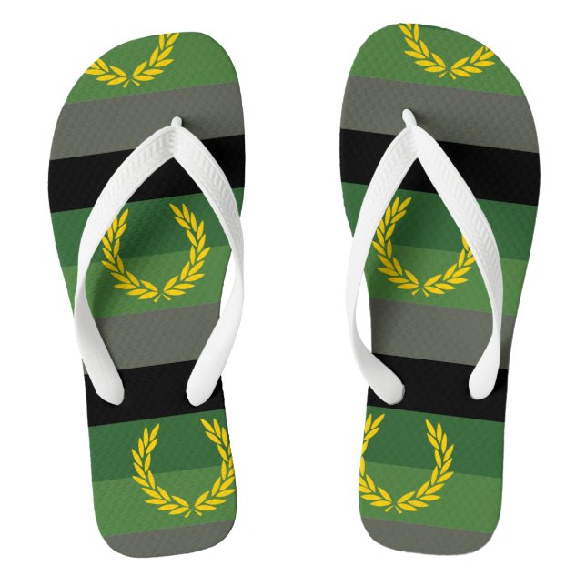Uniform Pride Flip Flops (Footbed)