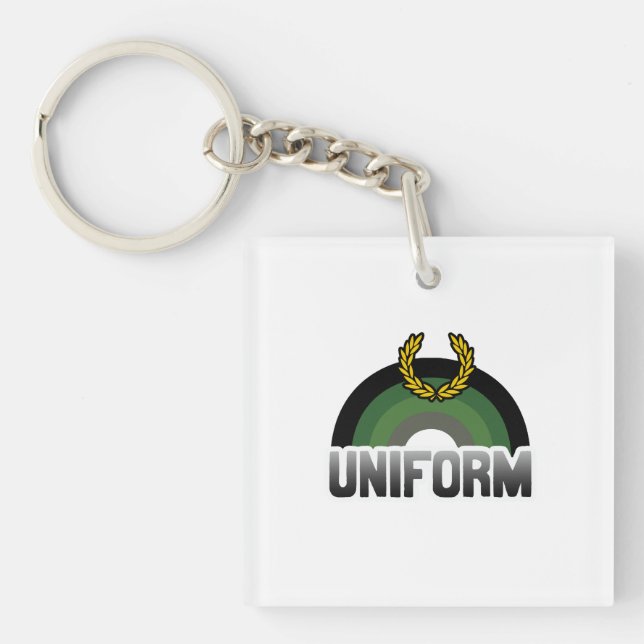 Uniform Pride Keychain (Front)