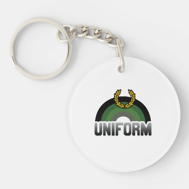 Uniform Pride Keychain (Front)