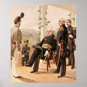 Uniforms of the American army Poster