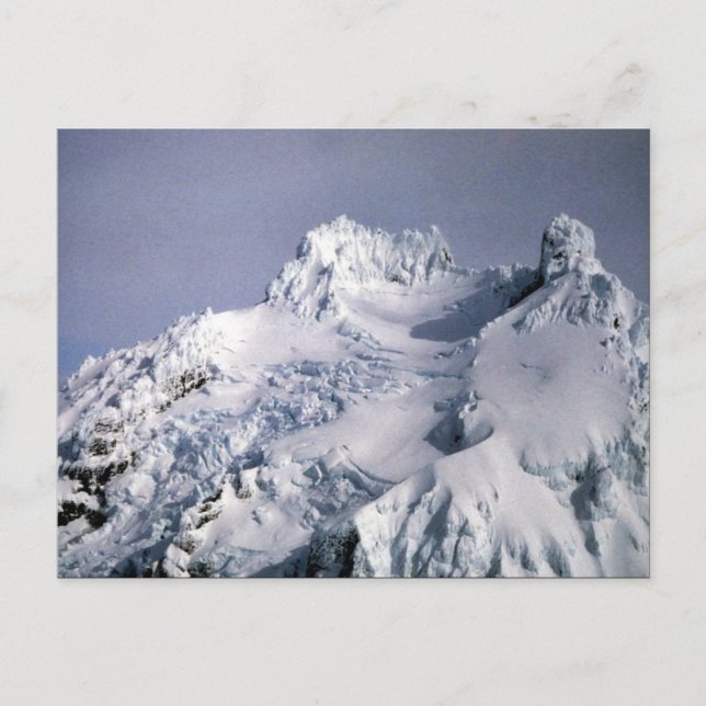 Unimak Island, Isanotski Volcano Postcard (Front)