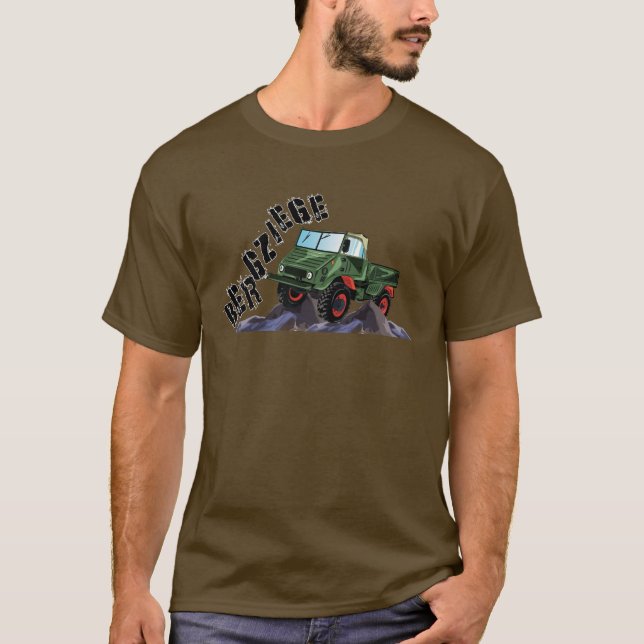 Unimog - Classic Car - Traktor - 4x4 - T-shirt (Front)