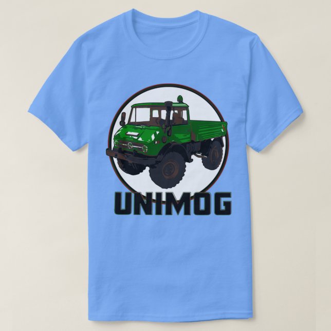 Unimog Green T-Shirt (Design Front)
