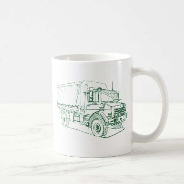 Unimog U4000 Coffee Mug (Right)