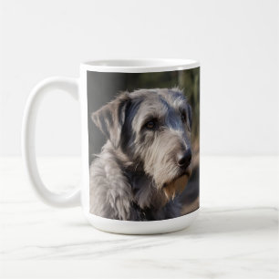 "Unimpressed Majesty: The Wolfhounds' Stoic Gaze" Coffee Mug