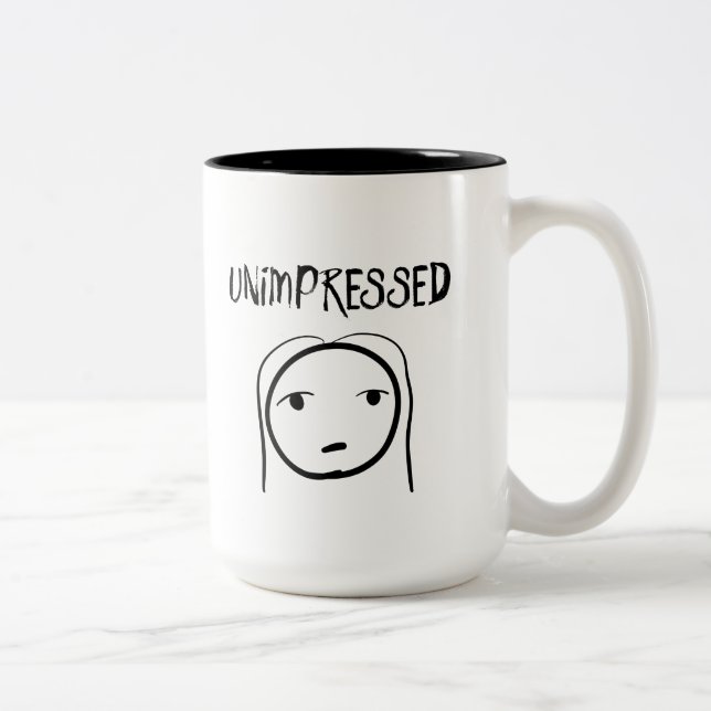 Unimpressed Mug (Right)