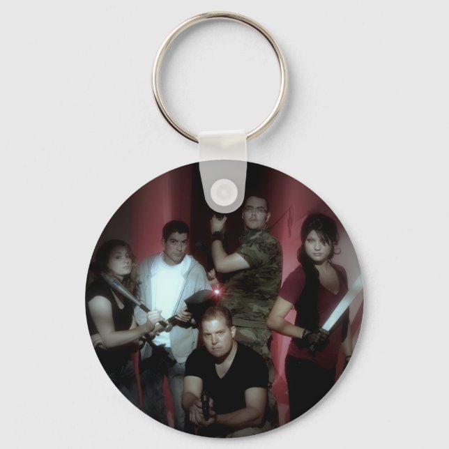 Uninfected Cast Keychain (Front)