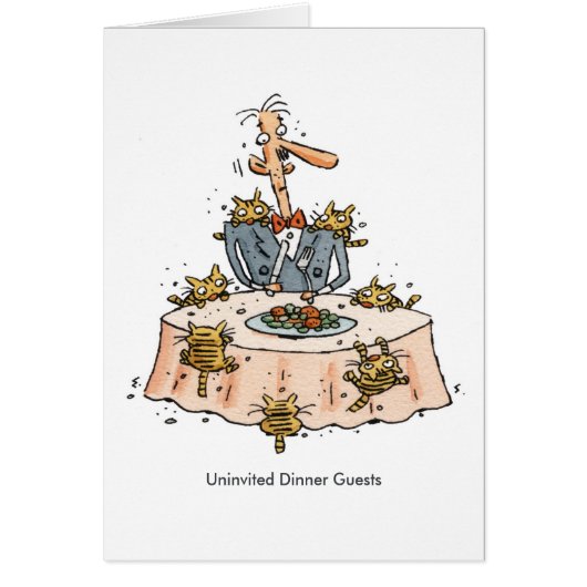 Uninvited Dinner Guests Cards (Front)