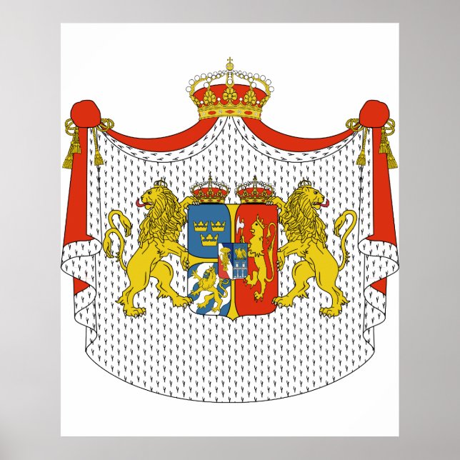 Union between Sweden and Norway, Norway Poster (Front)