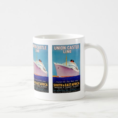 Union Castle  The Big Ship Way Coffee Mug