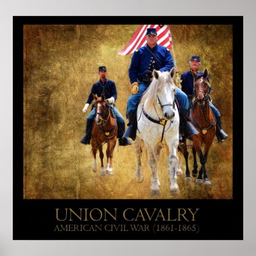Union Cavalry Poster