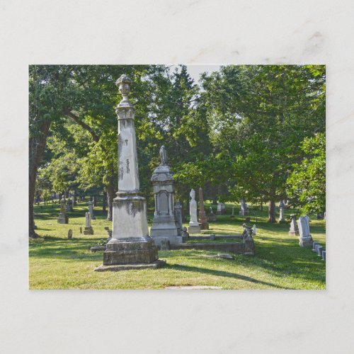 Union Cemetery Kansas City Missouri Postcard