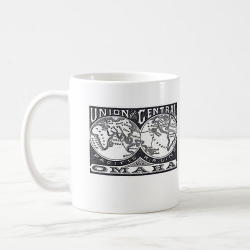 Union Central Pacific Vintage Railroad Logo Mug