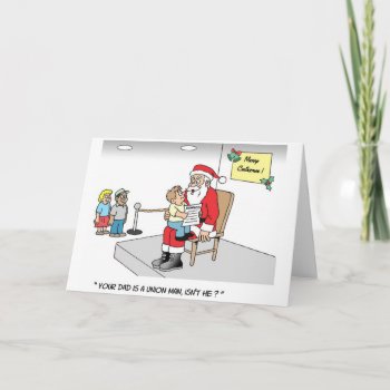 Union Child Holiday Card by Unique_Christmas at Zazzle