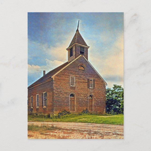 Union Church, Falmouth, Virginia Postcard (Front)