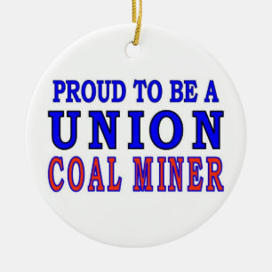 UNION COAL MINER CERAMIC ORNAMENT
