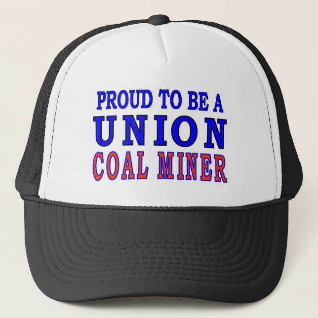 UNION COAL MINER TRUCKER HAT (Front)
