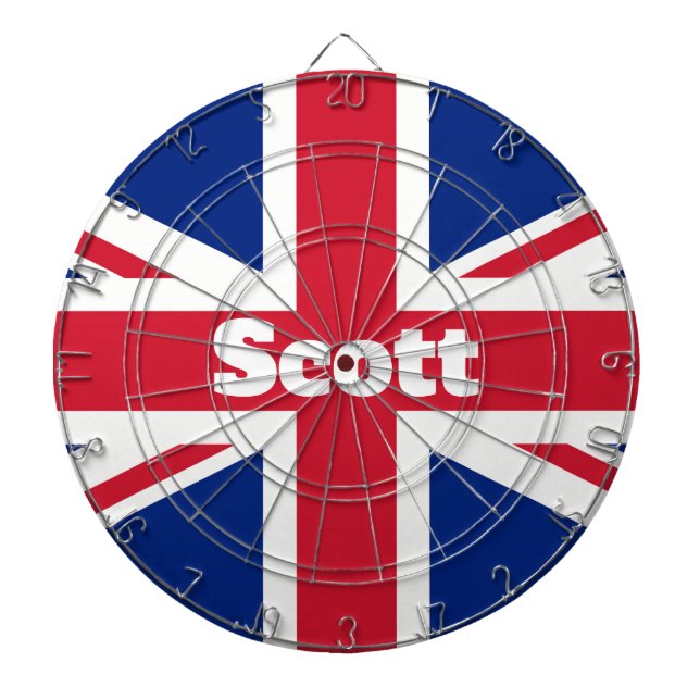 Union Flag Dart Board (Front)