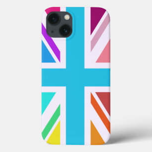 Union Flag/Jack Design – Multicoloured iPhone 13 Case
