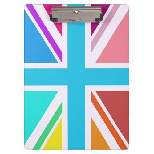 Union FlagJack Design _ Multicoloured Clipboard