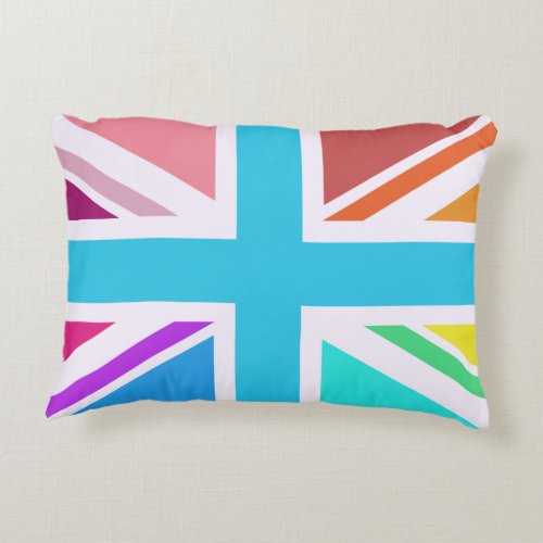 Union FlagJack Design  Multicoloured Decorative Pillow
